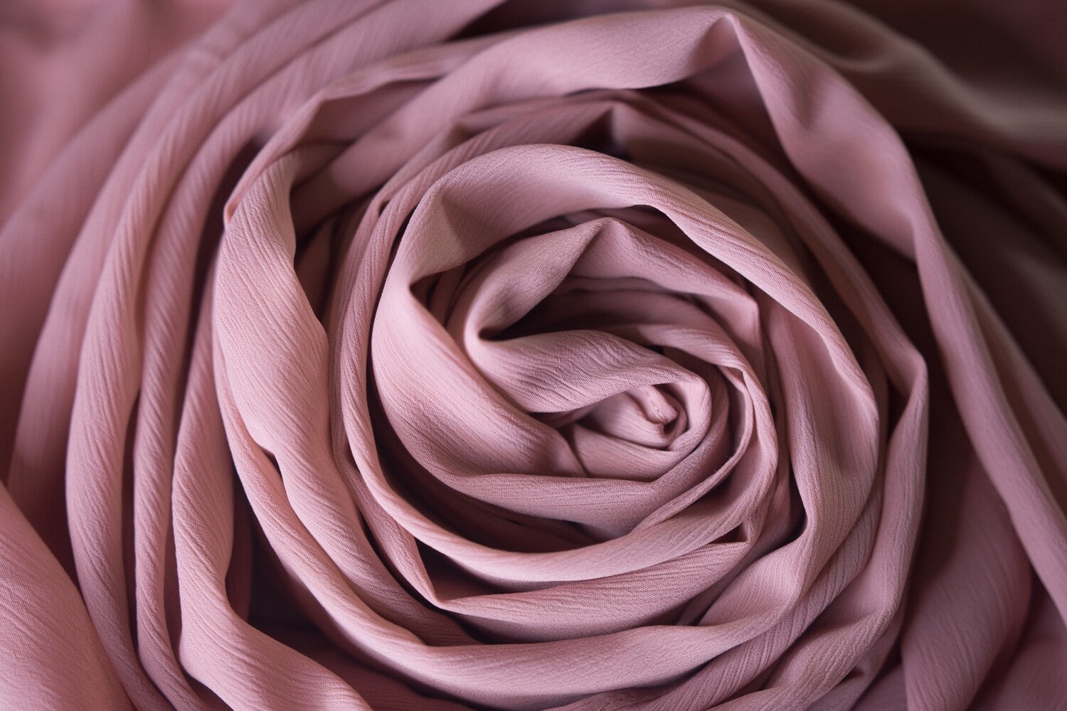 SMOKY ROSE | Chusta Szyfonowa Crinkle