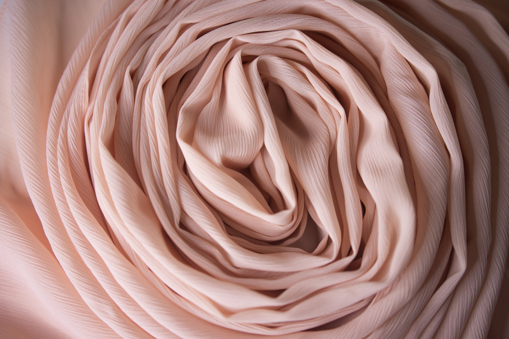 PEACH | Chusta Szyfonowa Crinkle