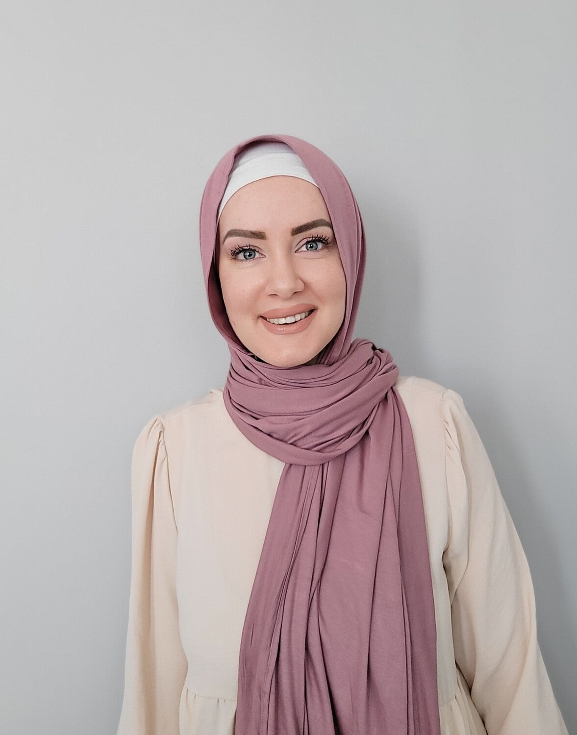 DREAMY MAUVE | Chusta Jersey | Wiskoza