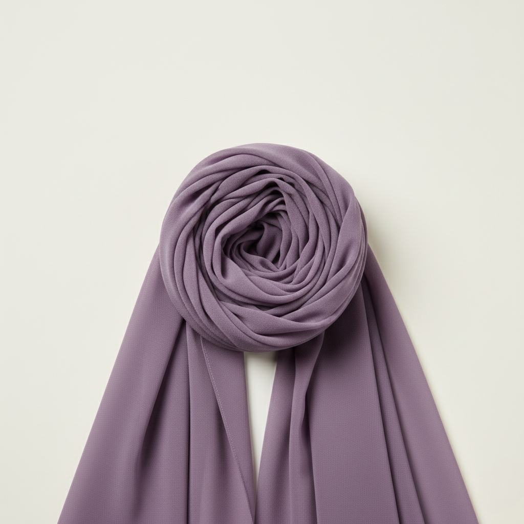 LILAC | Chusta Szyfonowa Premium