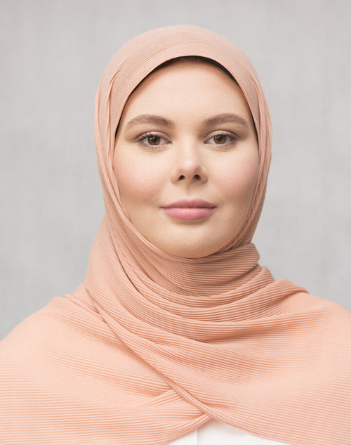 BISCUIT | Szyfonowa Chusta Plisowana