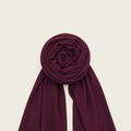 BURGUNDY | Chusta Szyfonowa Crinkle