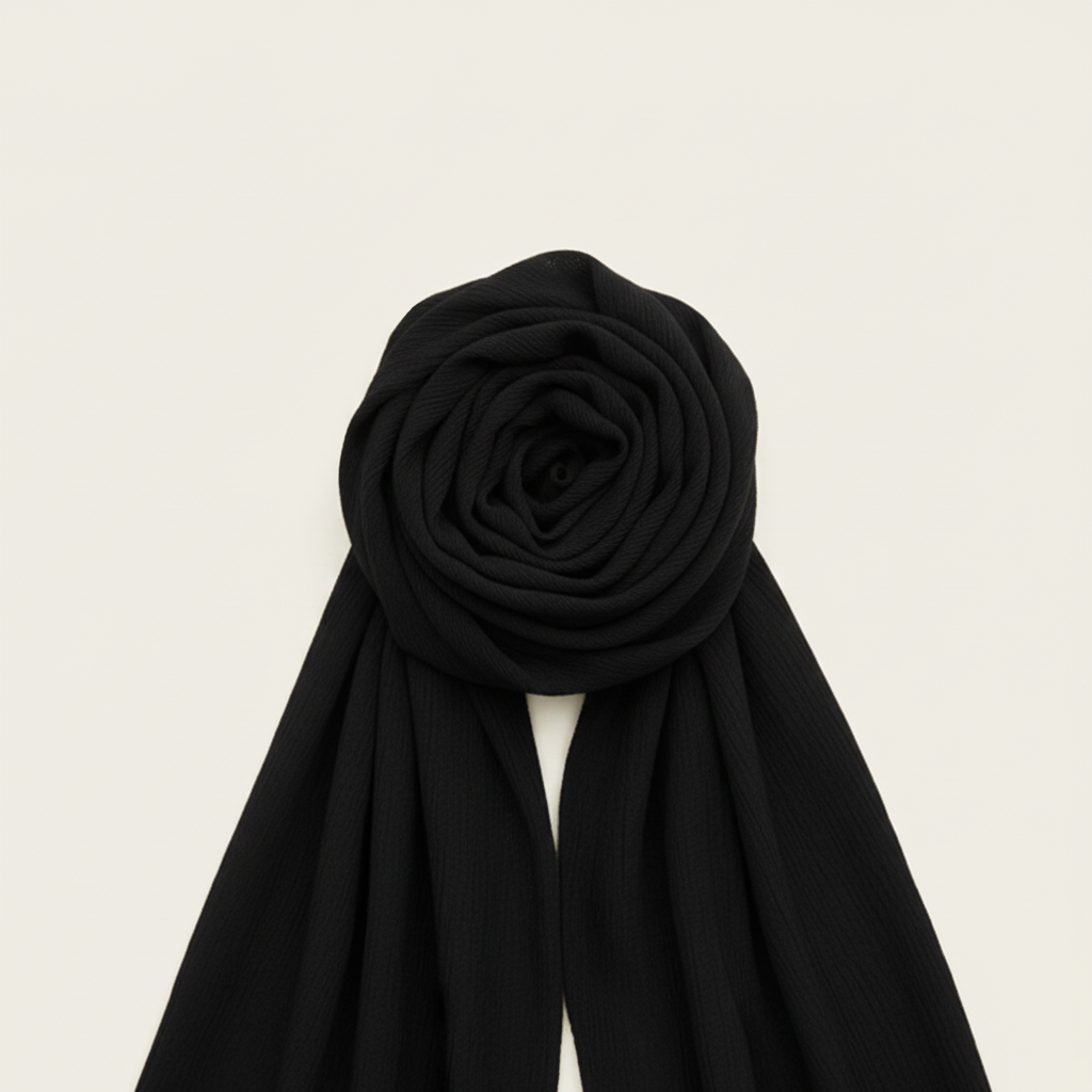 CAVIAR | Chusta Szyfonowa Crinkle