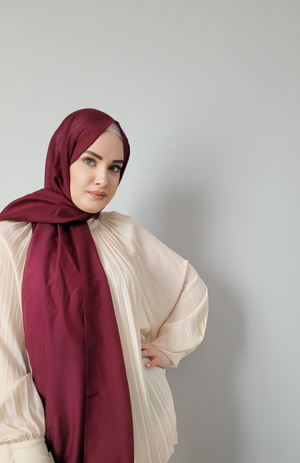 CHERRY | Cotton Silk | Chusta