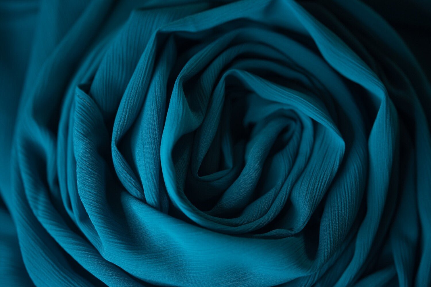 DEEP OCEAN | Chusta Szyfonowa Crinkle