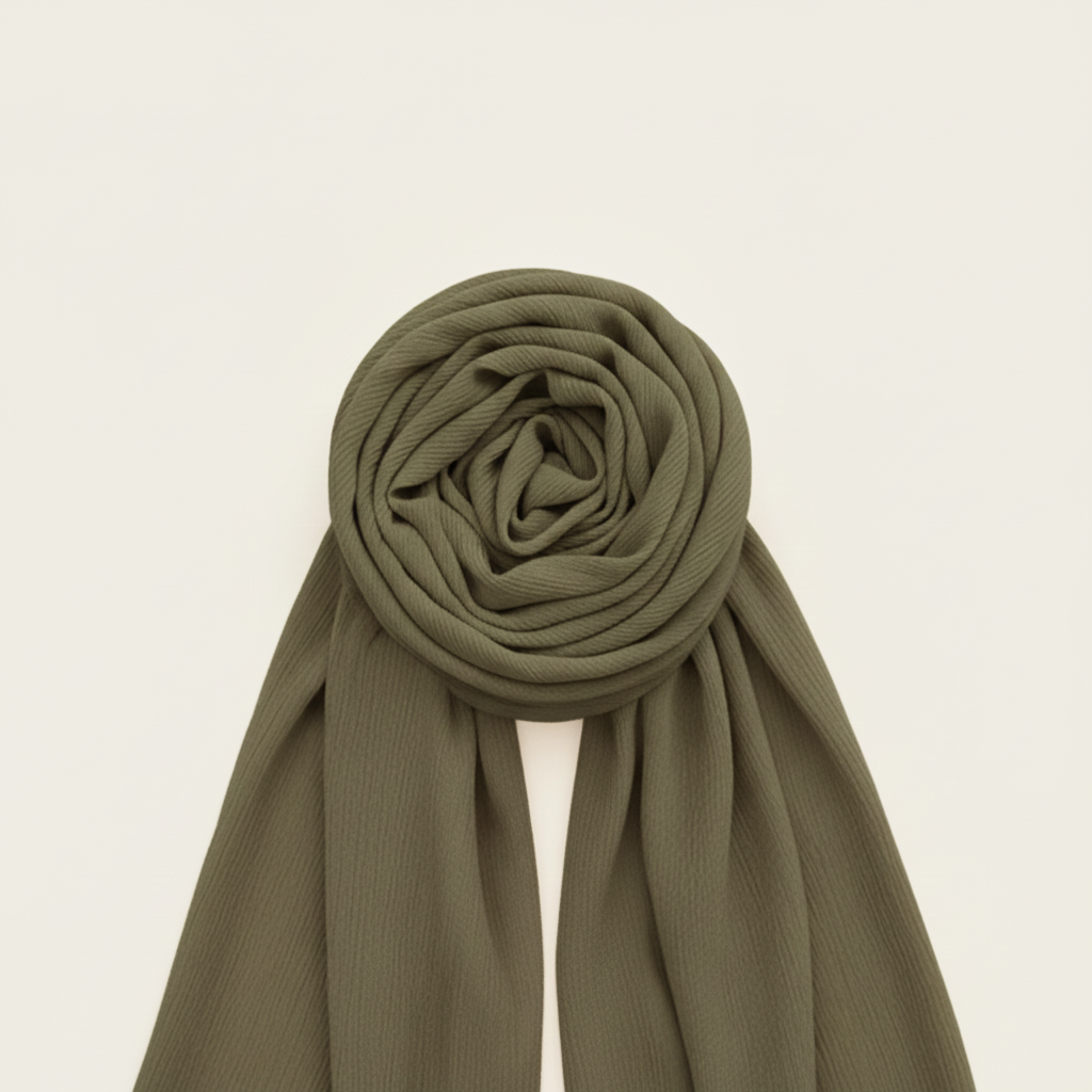 ENGLISH IVY | Chusta Szyfonowa Crinkle