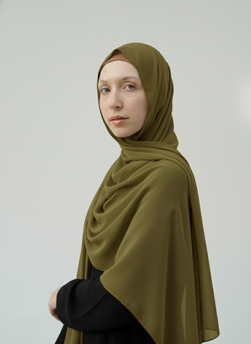 OLIVE | Chusta Szyfonowa Premium