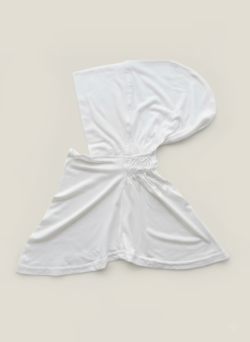 Czepek Ninja | Elastyczny z Gumką | SNOW WHITE