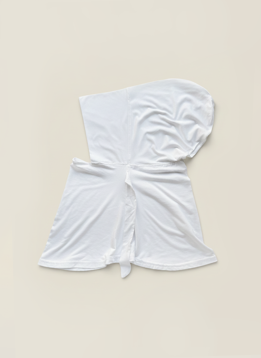 Ninja wiązany czepek | SNOW WHITE