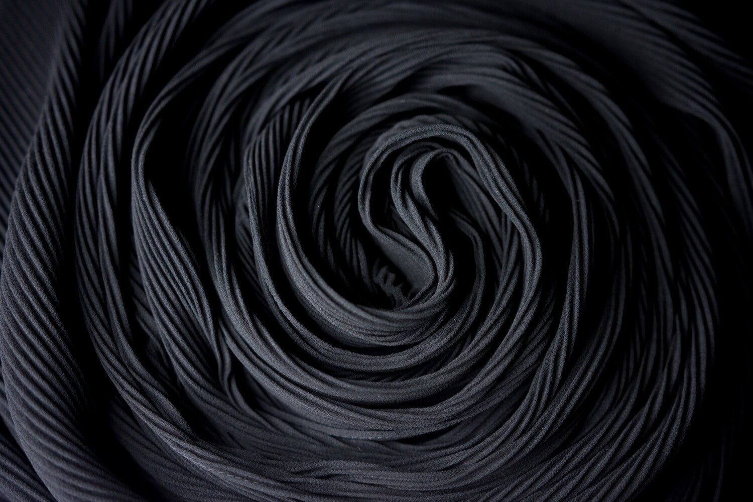 ONYX | SZYFONOWA CHUSTA PLISOWANA