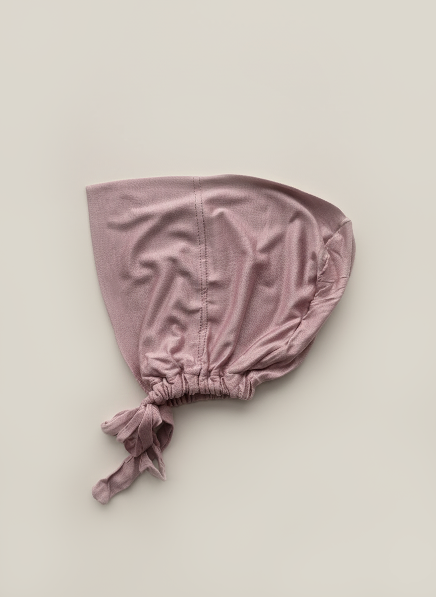 Czepek wiązany | Czepek pod Hijab | PINK PUDDING