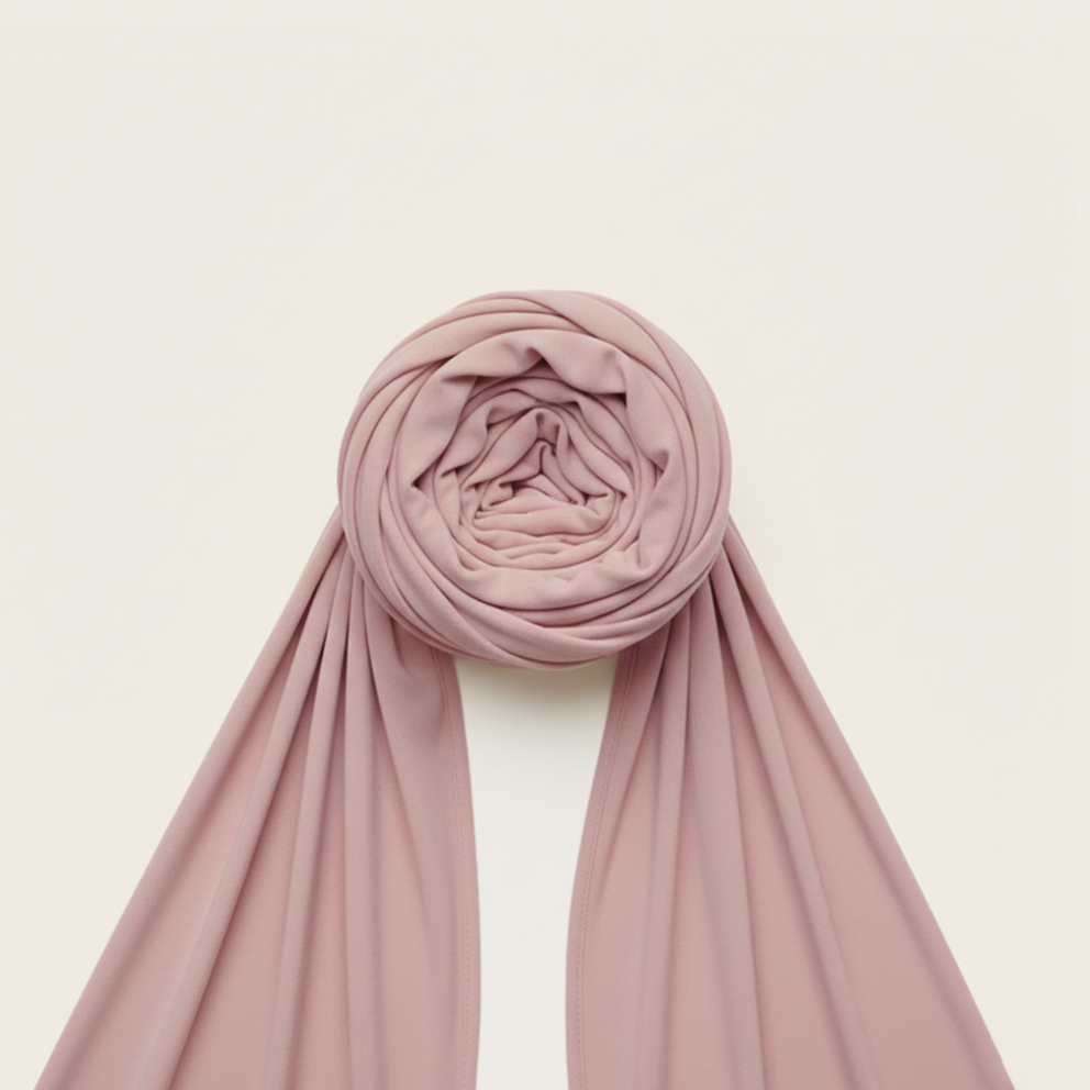 ROSE TAUPE | Chusta Jersey | Wiskoza