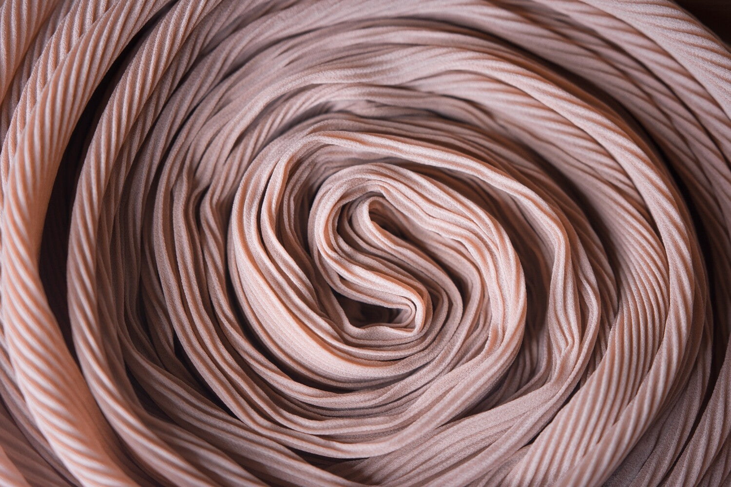 TOFFEE | Szyfonowa Chusta Plisowana