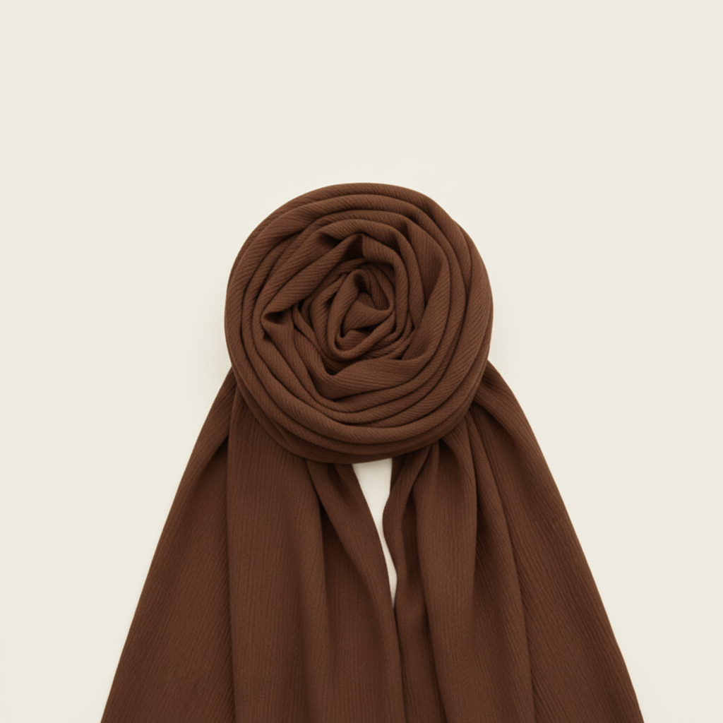 WALNUT | Chusta Szyfonowa Crinkle