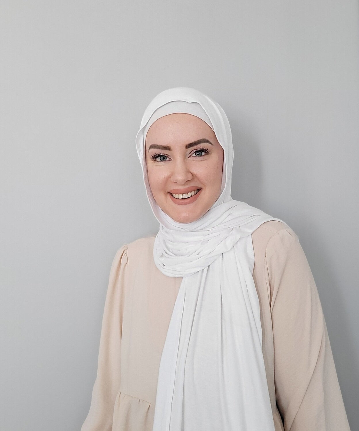 WHITE | Chusta Jersey | Wiskoza